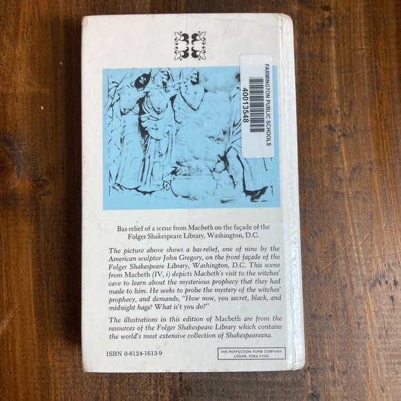 The Tragedy Of Macbeth - The Folger Library - William Shakespeare - 1959 - Picture 13 of 13